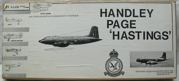 BMW Models 1/72 Handley Page Hastings C Mk.1 - T.Mk.5 /  HP-67 plastic model kit